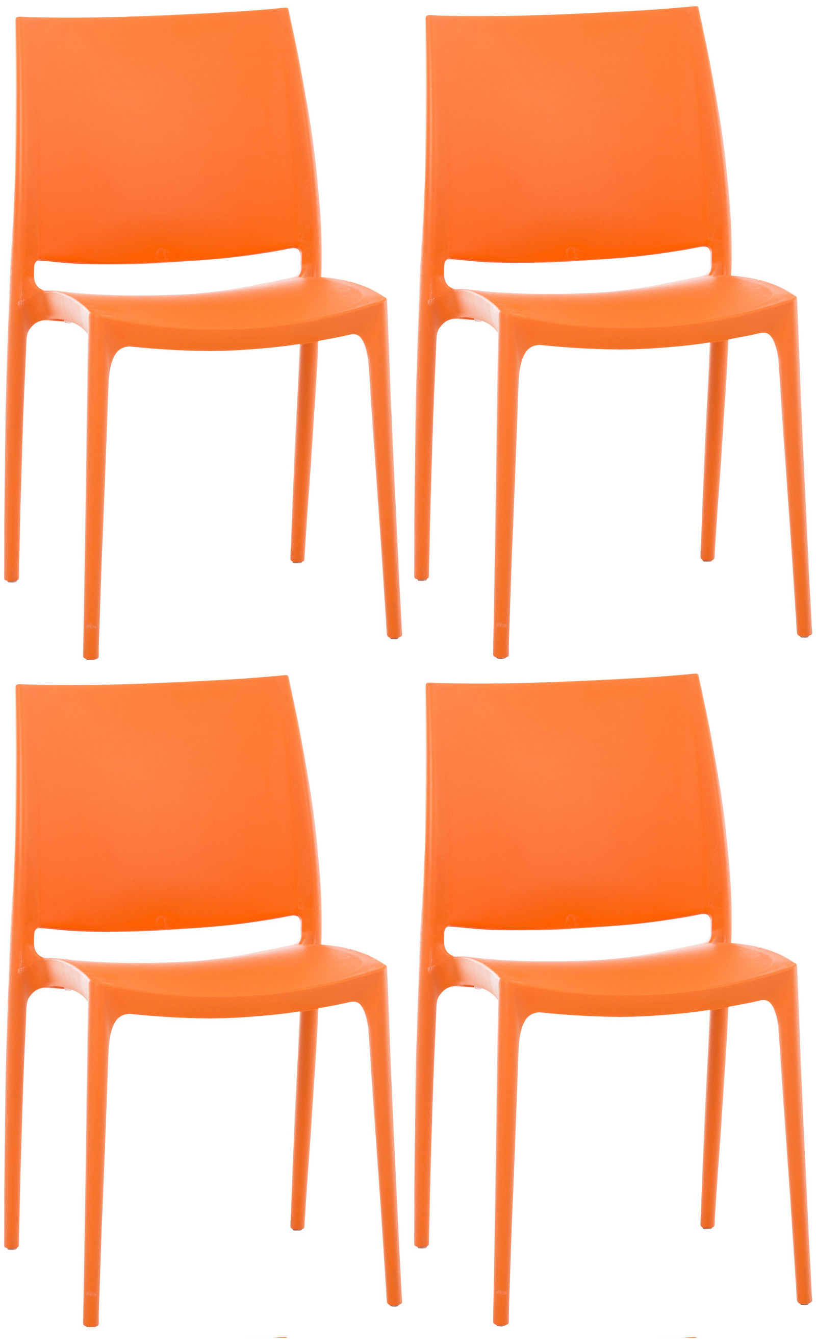 Set van 4 Maya stoelen